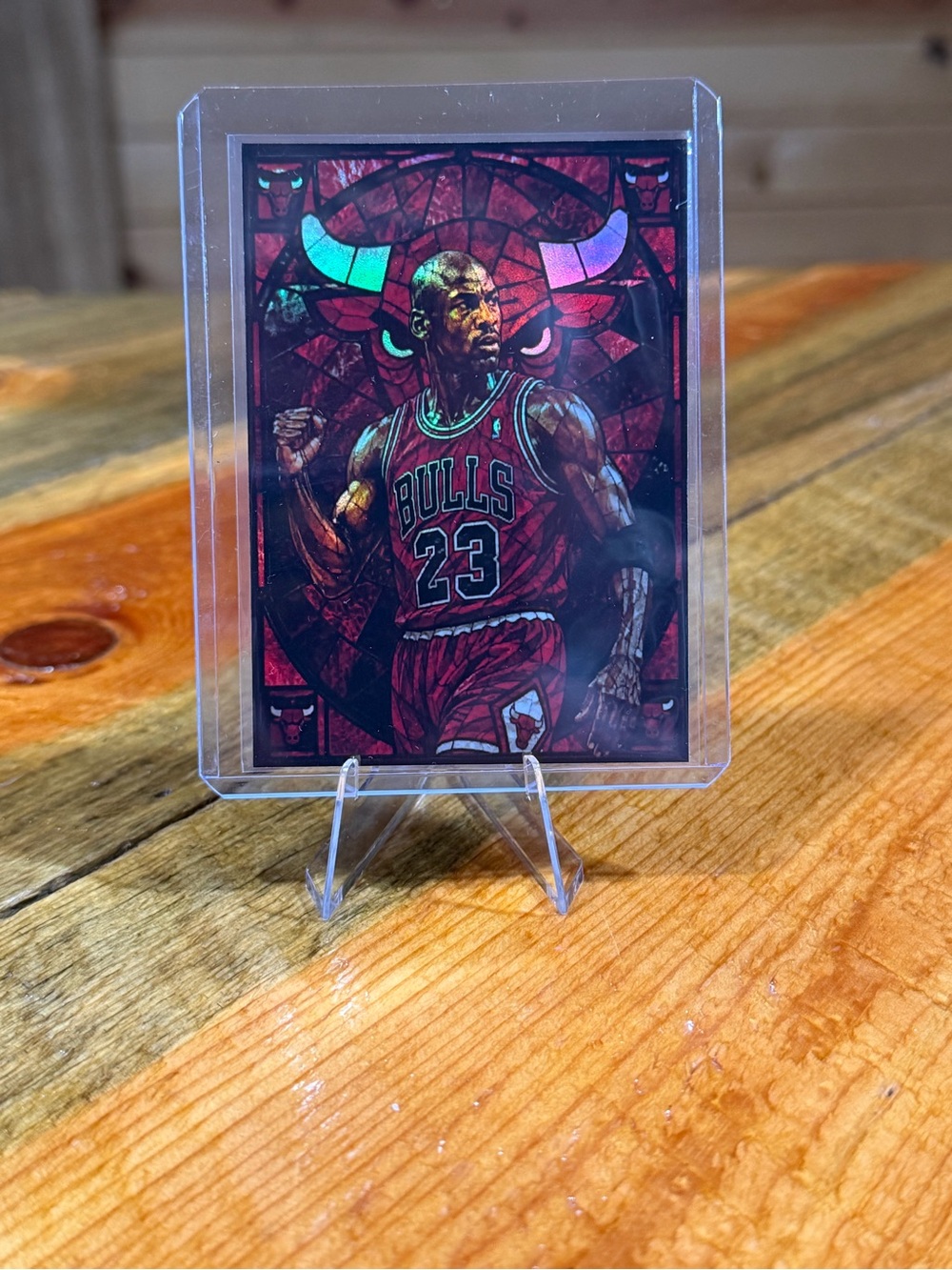 Michael Jordan Chicago Bulls Custom Basketball Trading Card